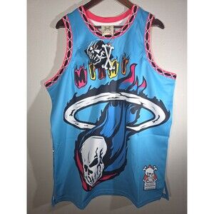 Miami Heat Reapers Of South Beach Brand X Basketball Jersey Size XL NWT